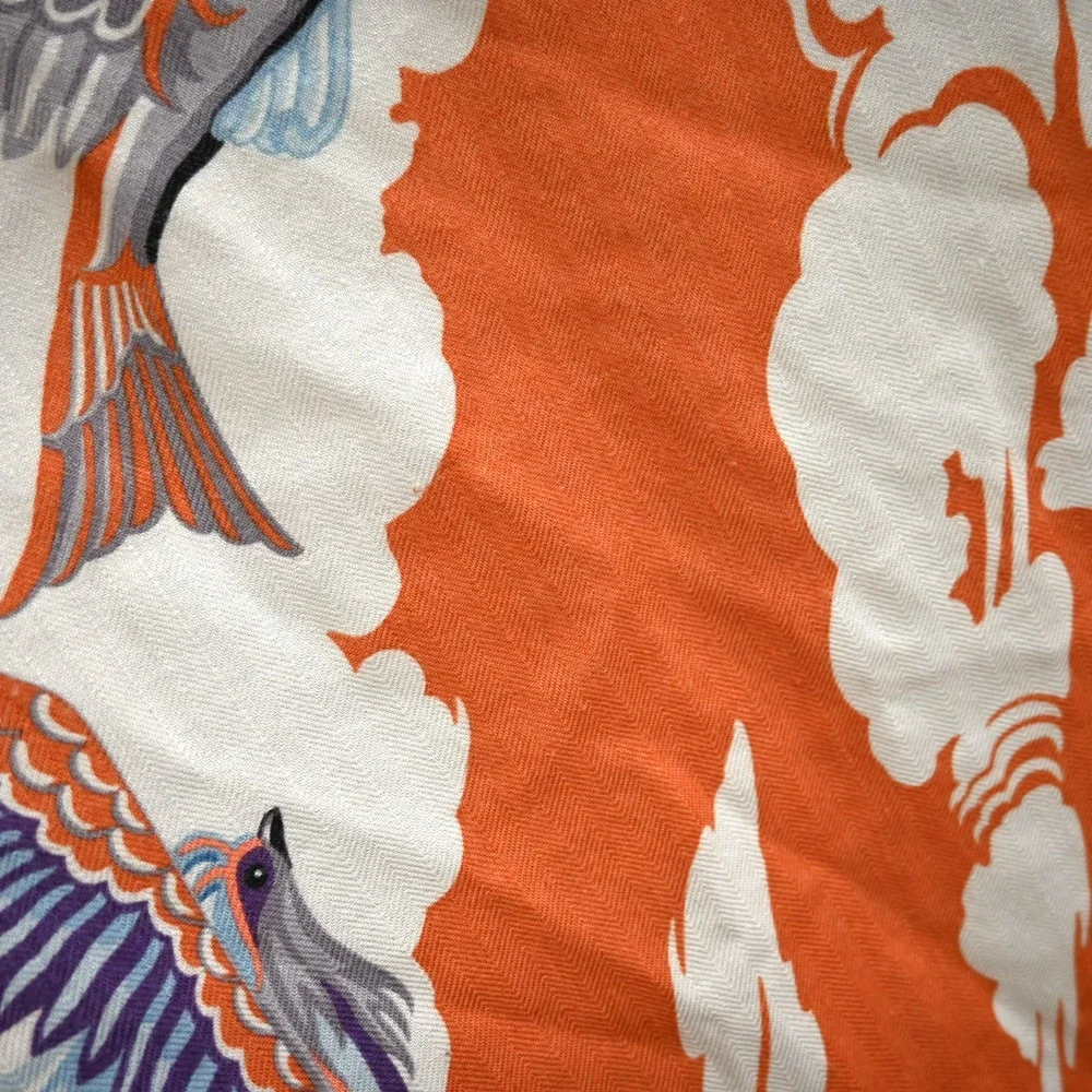 Hermes 'de la mer au ciel' Multicolored Shawl - Picture 8 of 16